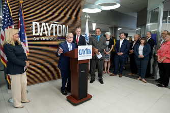 Governor DeWine announces NATO coming to Dayton in 2025. 