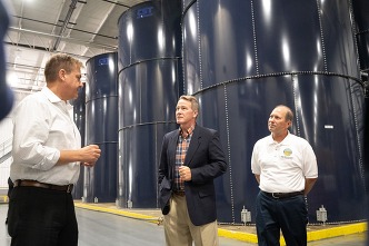 Lt. Governor Husted visits Trucent Renewable Chemical in Van Wert