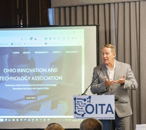 Lt. Governor Husted speaks at the Ohio Innovation and Technology Association Ohio Innovation Summit