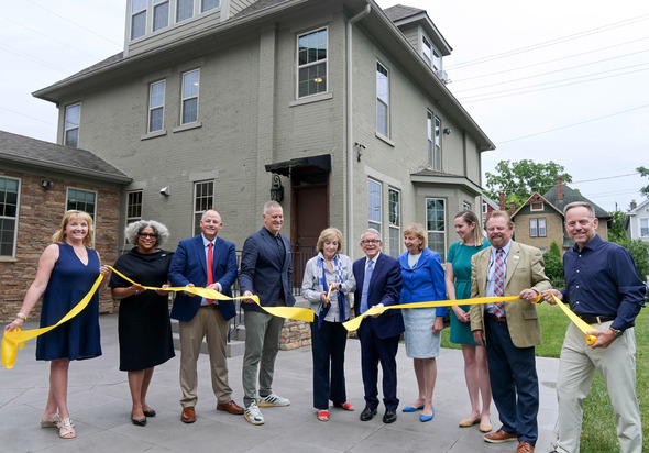 Melissa's House Ribbon Cutting