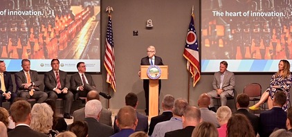 Governor DeWine announces Ohio's first innovation hub in Toledo. 