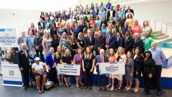 Ohio Recovery Friendly Workplace Group Photo