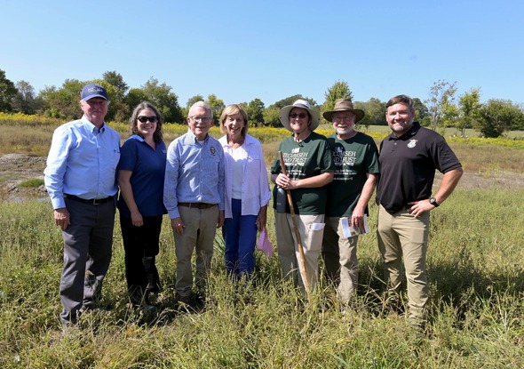 Governor DeWine attends ribbon cutting for New H2Ohio Wetland