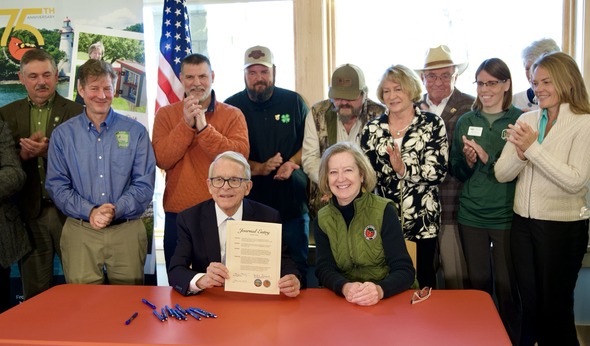 Raccoon Creek Declaration Signing