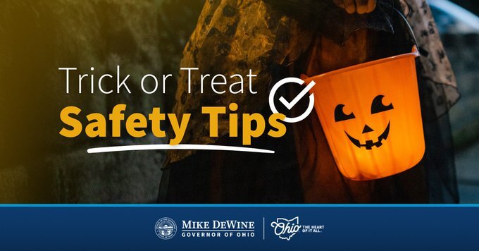 Trick or Treat Safety Tips Graphic