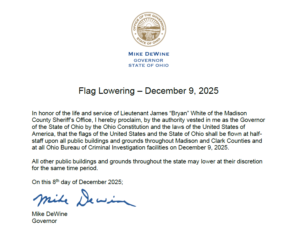 Bryan White - Flag Lowering