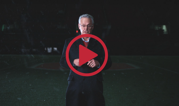 Lt. Governor Tressel  Seatbelt Safety Video opening screen with play button overlay  