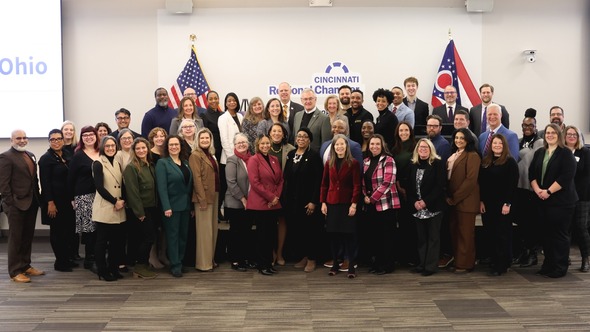 Ohio Lt. Governor Jim Tressel visited local workforce development leaders in Cincinnati to kick off WorkOhio in the Southwest Region of the state.