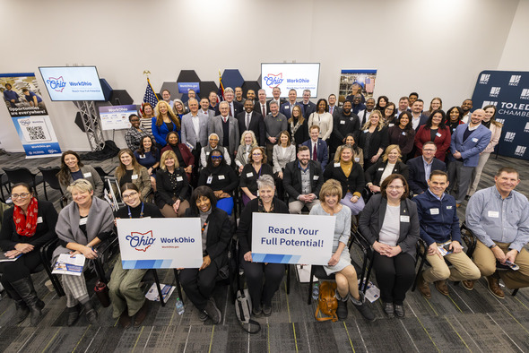 northwest ohio regional workforce leaders with lt. governor tressel