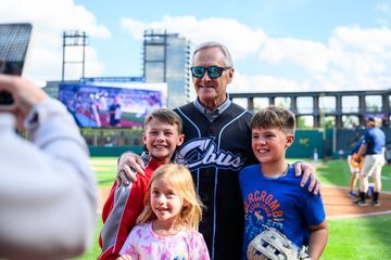 Lt. Governor Tressel joined almost 650 Central Ohio students and families at the Columbus Clippers game.