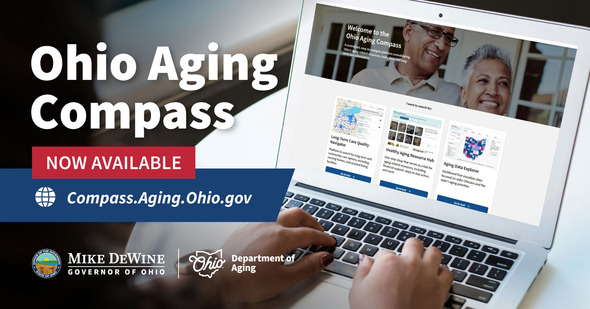 Ohio Aging Compass landing page