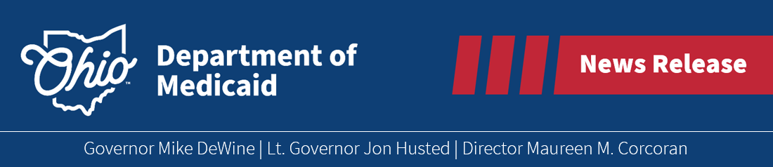 Ohio Department of Medicaid News Release