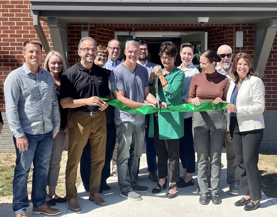 Belharmon ribbon cutting