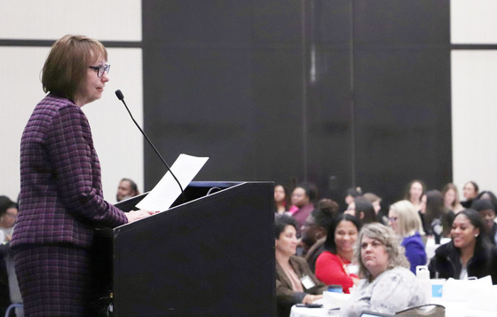 Bobbie Boyer speaking