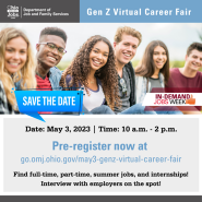 Gen Z Career Fair graphic