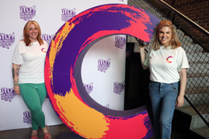 Tia and Trova at Rally