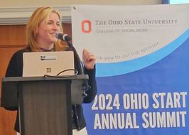 Tia Speaking at Ohio START