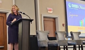 Tia speaking at NAMI Ohio Conference