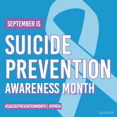 Suicide Prevention Month logo
