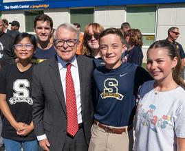 Gov DeWine and Students
