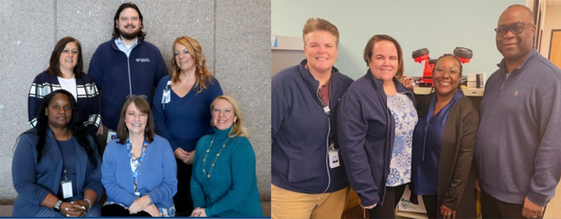 Wear Blue staff pics