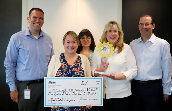 Hospital leadership with epic award