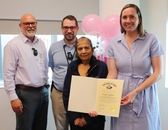 Director Cornyn and Dr. P.