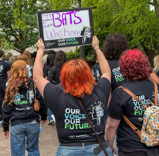 our voice student march