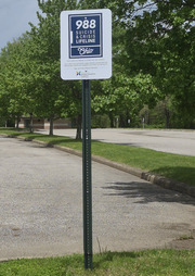 stark 988 signage