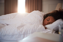 sleep stock image