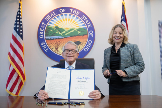 Budget signing