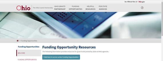 Grants Website Funding Page