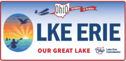 Lake Erie License Plate