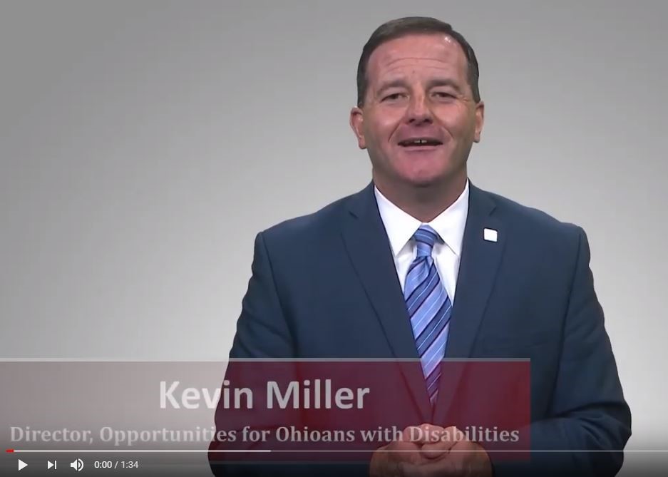 OOD Director Kevin Miller appearing in Video Message about Older Americans Month