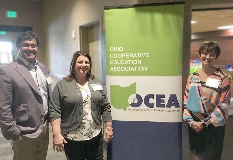 3 ood staff - refer to caption- at the ocea conference