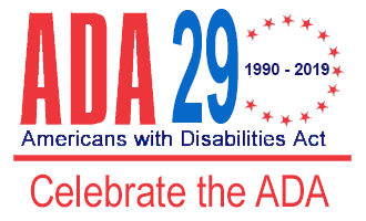 ADA banner recognizes 29 years from 1990 to 2019
