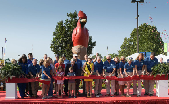 Ohio State Fair ribbon-cutting opening ceremony