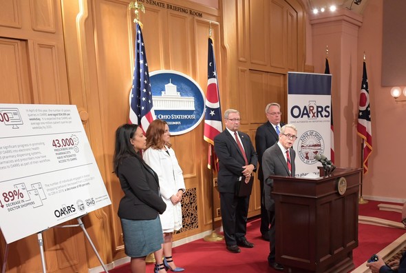 Governor DeWine speaks at OARRS news conference