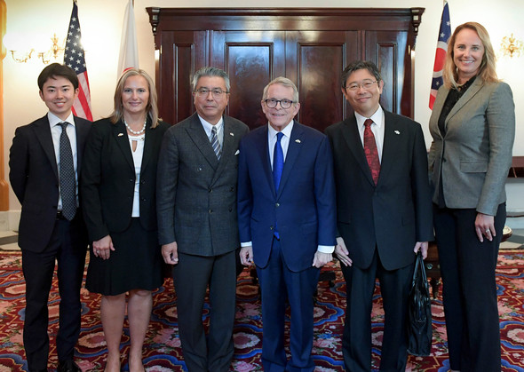 Governor DeWine and Japanese Ambassador to the US Shinsuke Sugiyama 