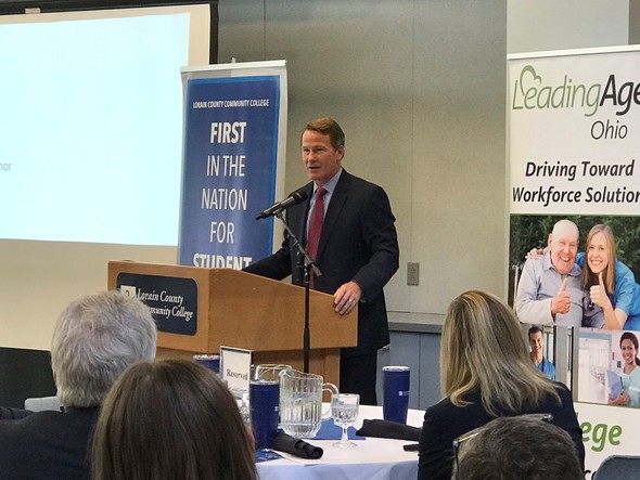 Lt. Governor Husted launching partnership between Leading Age Ohio and Lorain County Community College 