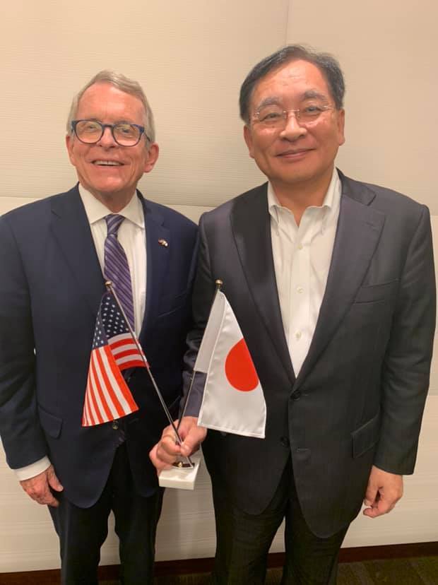 Governor DeWine met with CEO Dr. Suzuki