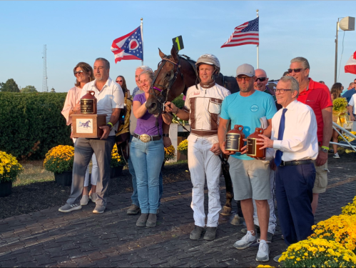 Governor DeWine Presents Little Brown Jug