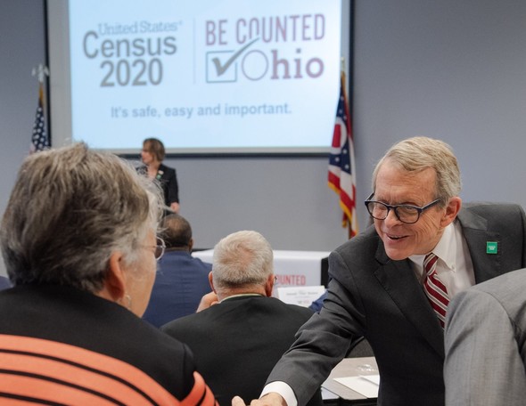 Governor DeWine at the Ohio Census 2020 Complete?Count Commission