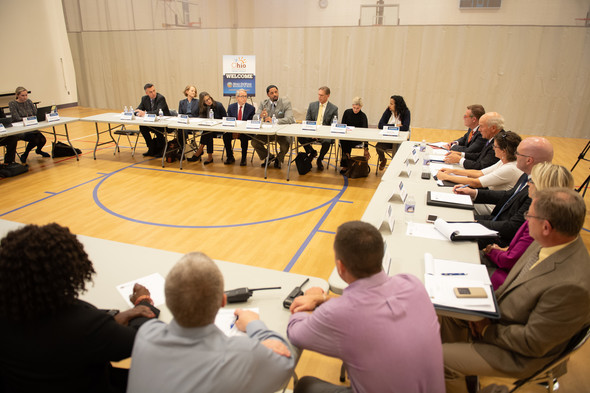 Governor DeWine at the Lead Advisory Event in Toledo 