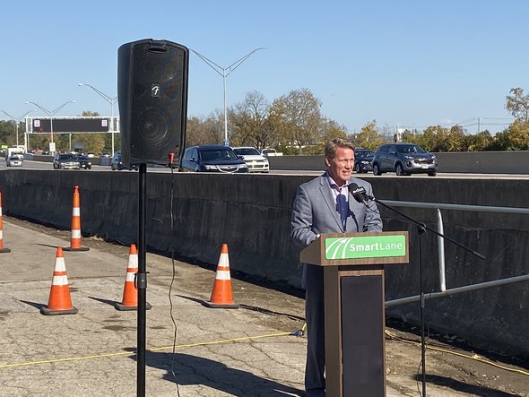 Lt Governor ODOT Smart Lane