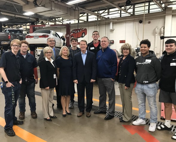 Lt. Governor Husted at the Tri-County Career Center