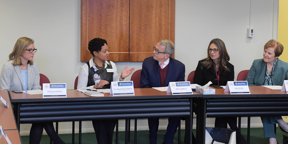 Governor DeWine at the Columbus Lead Roundtable Event