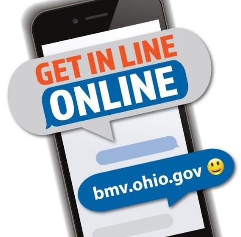 Get In Line Online Graphic