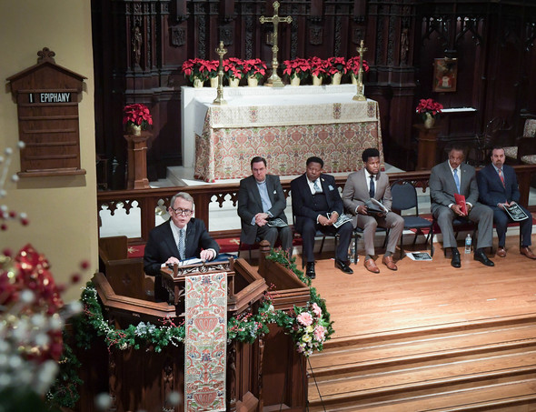 Governor DeWine speaks at the Martin Luther King Jr Commemorative Celebration