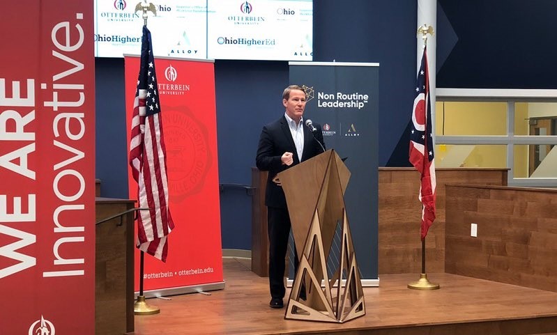 Lt. Governor Husted Visits Otterbein University